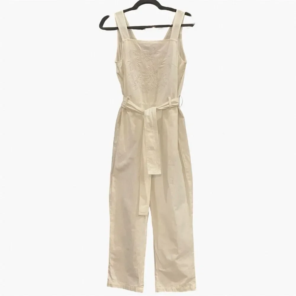 Frnch Maika Jumpsuit white  Casual Embroidered size M